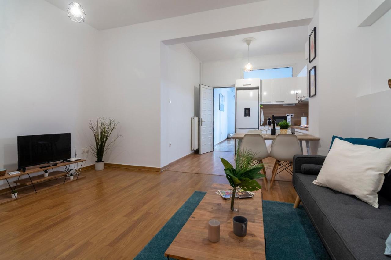 Modern 2Bd Apt In Athens , 3-Min Metro Exterior photo