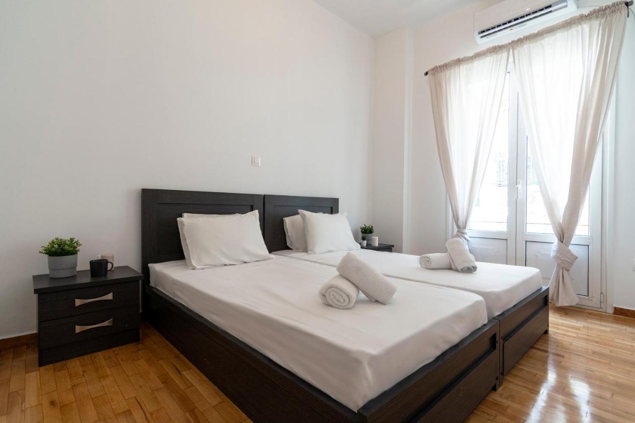 Modern 2Bd Apt In Athens , 3-Min Metro Exterior photo